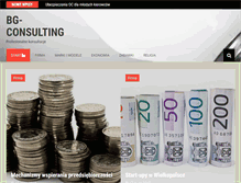 Tablet Screenshot of bg-consulting.pl